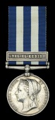 Egypt and Sudan 1882-89, dated reverse, 1 clasp, Tel-El-Kebir (965. Pte. H. Hope. Rl. H. Gds.) pitting and contact...