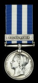 Egypt and Sudan 1882-89, dated reverse, 1 clasp, Tel-El-Kebir (32181 Gunr. A. Yateman. A/1. Bde. R.A.) ‘8’ of...