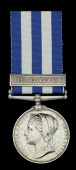 Egypt and Sudan 1882-89, dated reverse, 1 clasp, Tel-El-Kebir (Revd. J. Henderson. M.A.) pitting and contact marks,...