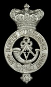 The Middlesex Regiment (Duke of Cambridge’s Own), 3rd Battalion Officer’s Glengarry Badge c.1881-97.
A fine...