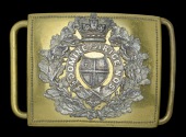 Sheriff of the City of London Waist Belt Plate Victorian Period.
The rectangular gilt back plate mounted with the...