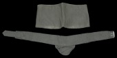 An Officer’s Black Linen Stock c.1780-1800.
An extremely rare example, approximately 380mm in length with a...