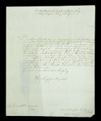 Late 18th Century ‘Fair Copy’ Letter from a Prussian General to His Majesty King Frederick William III, dated 20...