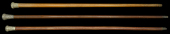Gentlemen’s Walking Sticks.
Three good quality examples in various woods, all with traditional bulbous tops, two...
