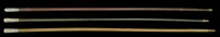 City of London Imperial Volunteers Swagger Sticks.
Three good quality HM silver examples (London 1900) given out by...