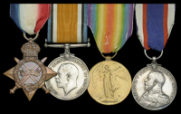Four: Chief Petty Officer C. W. Millard, Royal Navy

1914-15 Star (194619, J. W. Millard, P.O., R.N.); British War...