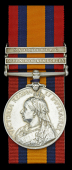 Queen’s South Africa 1899-1902, 2 clasps, Defence of Kimberley, Paardeberg (6 Tpr: J. Bevan. Kimberley Lt. Horse)...