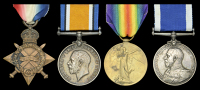 Four: Stoker Petty Officer H. C. Smith, Royal Navy

1914-15 Star (300233, H. C. Smith, S.P.O., R.N.); British War...