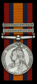 Queen’s South Africa 1899-1902, 2 clasps, Defence of Ladysmith, Orange Free State (4387 Pte. J. Robinson, Glouc:...