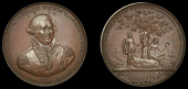 Angus, Dundee, James Wright Jr, Kempson’s Penny, 1798, bust of Admiral Lord Duncan almost full-facing, rev. Eve...