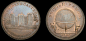 Oxfordshire, Watlington, Skidmore’s Globe series, Penny, 1797, Sherborne (sic) Castle, rev. globe, edge i promise...