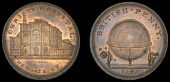London, Newgate Street, Skidmore’s Globe series, Penny, 1797, Christ’s Hospital, rev. globe, edge i promise to...