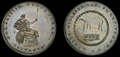 Unlocalised issues, Skidmore’s British Penny, 1797, Britannia seated right, rev. twr cypher, date on tablet below,...