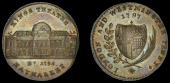 London, Haymarket, Skidmore’s London and Westminster series, Penny, 1797, type 1, King’s Theatre Haymarket, rev....