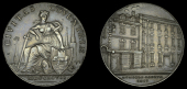 Warwickshire, Coventry, Thomas Sharp, Halfpenny, 1797, seated female, cityscape behind, rev. Georgian house with man...