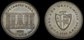 London, Dowgate, Skidmore’s London and Westminster series, Penny, 1797, type 5, Skinners’ Hall, rev. from the...