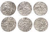 East India Company, Bengal Presidency, Benares Mint: First phase, silver Rupees (3), in the name of ‘Shah ‘Alam...