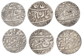 East India Company, Bengal Presidency, Benares Mint: First phase, silver Rupees (3), in the name of ‘Shah ‘Alam...