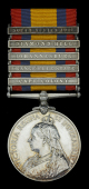 Queen’s South Africa 1899-1902, 5 clasps, Cape Colony, Orange Free State, Johannesburg, Diamond Hill, South Africa...