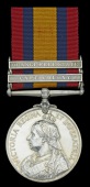 Queen’s South Africa 1899-1902, 2 clasps, Cape Colony, Orange Free State (937 Pte. C. W. Potter, C.I.V.) nearly...