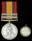 Queen’s South Africa 1899-1902, 2 clasps, Cape Colony, Orange Free State (972 G. B. Pocock, C.I.V.); together with...