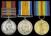 Three: Private V. G. Tipper, 1st City of London Rifle Volunteers and City of London Imperial Volunteers, later...