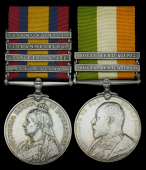 Pair: Private W. E. Houghton, 1st City of London Rifle Volunteers and City of London Imperial Volunteers, later...