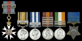 A Boer War C.M.G. group of six awarded to Brigadier-General A. A. Garstin, 57th Foot and Middlesex Regiment- a...