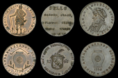 Lothian (Midlothian), Edinburgh, Joseph Archibald, Halfpenny, 1796, 9.24g/12h (DH 10); Euphame Campbell, Halfpenny,...
