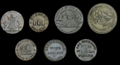 Lothian (Midlothian), Edinburgh, Andrew Melrose, Farthing, 2.56g/5h (DH 102; W 7195), A. & J. Paterson, Farthing,...
