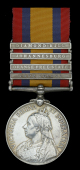 Queen’s South Africa 1899-1902, 4 clasps, Cape Colony, Orange Free State, Johannesburg, Diamond Hill (724 Pte. A....