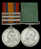 Pair: Private J. H. Failes, 2nd City of London Rifle Volunteers and City of London Imperial Volunteers, later 6th...