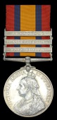 Queen’s South Africa 1899-1902, 3 clasps, Cape Colony, Orange Free State, Transvaal (63 Pte. W. G. Webb, C.I.V.)...