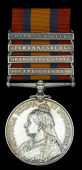 Queen’s South Africa 1899-1902, 4 clasps, Cape Colony, Orange Free State, Johannesburg, Diamond Hill (59 Pte. R....
