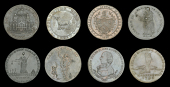 London, Bishopsgate, Schooling & Son, Halfpenny, 1795, 11.60g/6h (DH 474); Blackfriars, Barnett Guest, Halfpenny,...