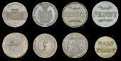 London, Newgate Street, Henry Symonds, William Winterbotham, James Ridgway and Daniel Holt, Kempson’s Halfpenny,...