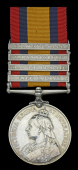 Queen’s South Africa 1899-1902, 4 clasps, Cape Colony, Orange Free State, Johannesburg, Diamond Hill (546 Pte. A....
