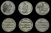 Unlocalised issues, Spence’s mule Farthings (3), legend, revs. man on bull with ass’s head, 2.92g/6h (DH...