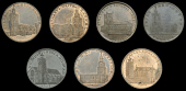 Middlesex, Bethnal Green, Skidmore’s Churches, Halfpenny, St Mathew’s, 11.54g/11h (DH 547); Shadwell,...