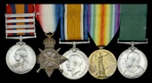 Five: Private S. A. C. Farrell, 2nd (South) Middlesex Rifle Volunteers and City of London Imperial Volunteers, later...