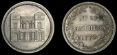 Theatre and Entertainment, OXFORD STREET, The Pantheon, 1772, silver, frontal elevation of the Pantheon, rev. no. 23...
