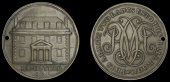 Theatre and Entertainment, HAMPSTEAD, Hampstead Wells Ballroom, copper, frontal elevation of a building, engraved 63...