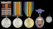 Four: Private S. G. R. Horsford, 5th (West) Middlesex Rifle Volunteers and City of London Imperial Volunteers, later...