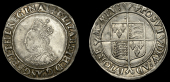 Elizabeth I (1558-1603), Second issue, Shilling, mm. cross-crosslet, bust 3C, reads elizabeth d g ang fr et hi...
