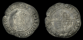 Elizabeth I (1558-1603), Second issue, Shilling, mm. martlet, bust 3C, reads elizabeth d g ang fr et hib regina,...
