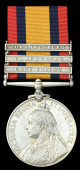 Queen’s South Africa 1899-1902, 3 clasps, Cape Colony, Paardeberg, Johannesburg (1127 Pte. G. R. Young, C.I.V.)...
