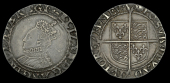 Elizabeth I (1558-1603), Sixth issue, Shilling, mm. key, bust 6B, reads elizab d g ang fr et hib regi, 5.14g/8h (BCW...
