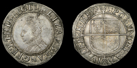 Elizabeth I (1558-1603), Seventh issue, Shilling, mm. 1, bust 6B, reads elizab d g ang fr et hib regi, 5.82g/4h (BCW...
