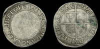 Elizabeth I (1558-1603), Seventh issue, Shilling, mm. 2, bust 6B, reads elizab d g ang fr et hib regi, 5.71g/6h (BCW...