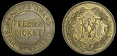 Outside London and Travelling Circuses, LANCASHIRE, Liverpool, Manders’ Menagerie, brass by H. Pasley, manders’...